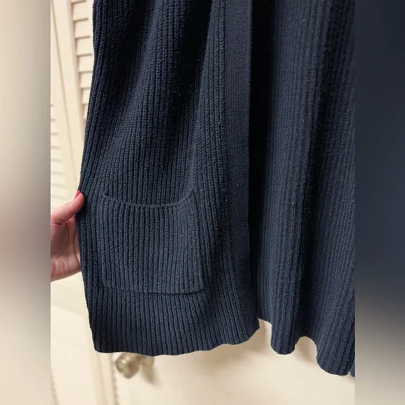 a.n.a - Women's Black Knit Cardigan - Picture 3 of 9